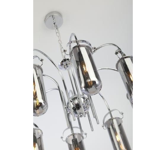 Подвес Rivoli Aleksa P8, хром, 8хE14, 40W, 18 Б0047322