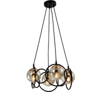 Подвес Rivoli Ariadna P4, черный/античное золото, 4хE14, 40W, 18 Б0047333
