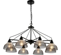 Подвес Rivoli Avda P8, черный, 8хE14, 40W, 28 Б0047354