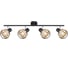 Спот Rivoli Fedora W4, черный, 4хE14, 40W, 6/96 Б0047143 2