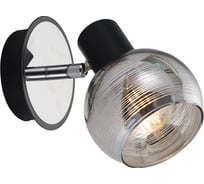 Спот Rivoli Medeya W1, хром/черный, 1хE14, 40W, 12/288 Б0047117