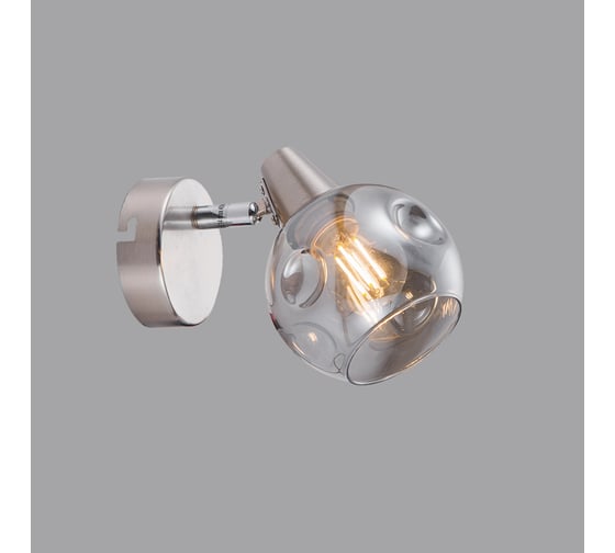 Спот Rivoli Nioba W1, сатин никель, 1хE14, 40W, 12/384 Б0047102