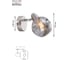 Спот Rivoli Nioba W1, сатин никель, 1хE14, 40W, 12/384 Б0047102 3