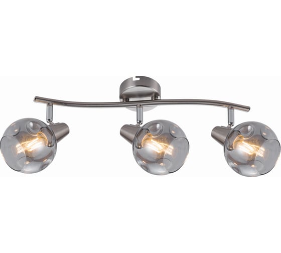 Спот Rivoli Nioba W3, сатин никель, 3хE14, 40W, 6/90 Б0047104