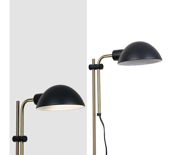 Торшер ARTE LAMP ZETTA A7055PN-1BK