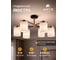 Люстра на штанге ARTE LAMP MODELLO A4099PL-6BK 5