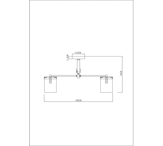 Люстра на штанге ARTE LAMP MODELLO A4099PL-8BK