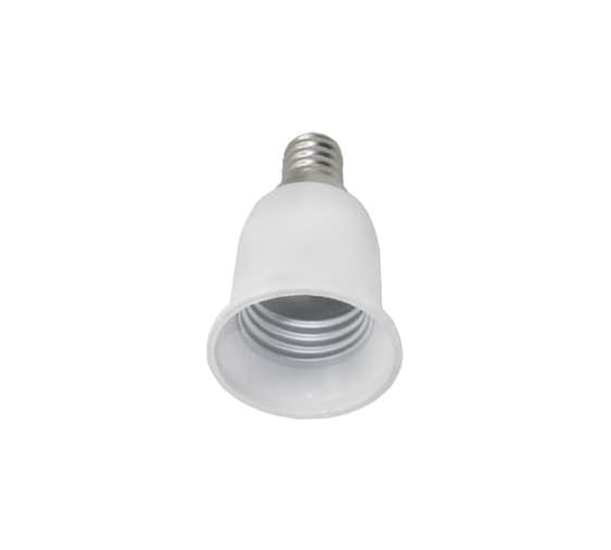 Переходник с цоколя Ecola base E14 на E27 Белый A4T14WEAY 1