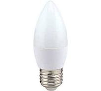 Лампа Ecola candle LED 8,0W 220V E27 4000K свеча (композит) 100x37 C7LV80ELC