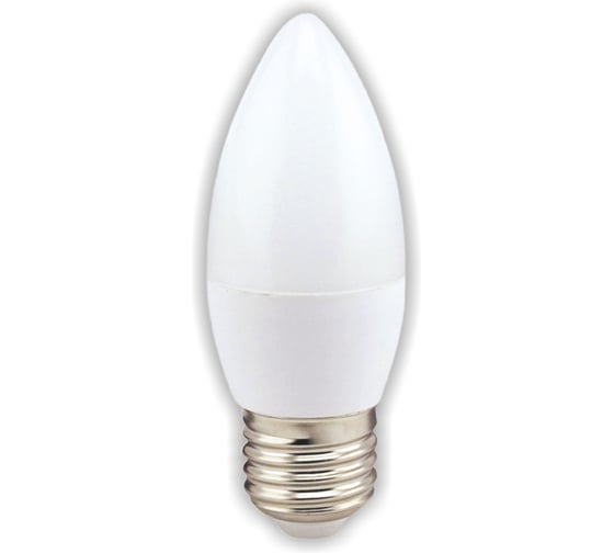 Лампа Ecola candle LED Premium 10,0W 220V E27 6000K свеча (композит) 100x37 C7MD10ELC