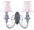 Настенное бра Lumien Hall ЭЛИН 1027/2W-GRWT-WT 1