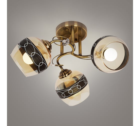 Люстра Ritter Modern 116/3, 3хЕ27, 52416 8