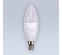 Светодиодная лампа ELEGANZ Е14 Свеча матовая 9W теплая 3000К 220V, 1шт EL-0080