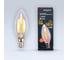 Светодиодная лампа ELEGANZ Е14 Свеча НИТЕВИДНАЯ 10W тёплая 3000К 220V, 1шт 13621 8
