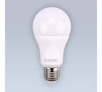 Светодиодная лампа ELEGANZ Е27 13W А60 тёплая 3000К 220V, 1шт 1372