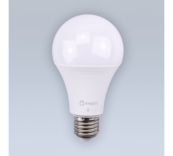 Светодиодная лампа ELEGANZ Е27 18W А70 нейтральная 4500К 220V, 1шт 1399