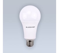 Светодиодная лампа ELEGANZ Е27 18W А70 теплая 3000К 220V, 1шт 1398