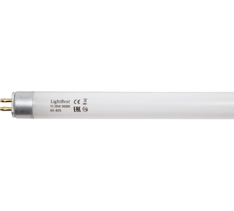 Лампа люминесцентная LightBest LBL T5 28W 3000K G5 701071045