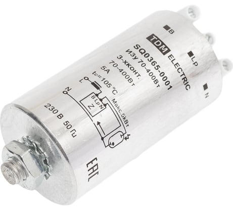 Пуско-регулирующий аппарат TDM ИЗУ 70-400 Вт 3-х контактный SQ0365-0001