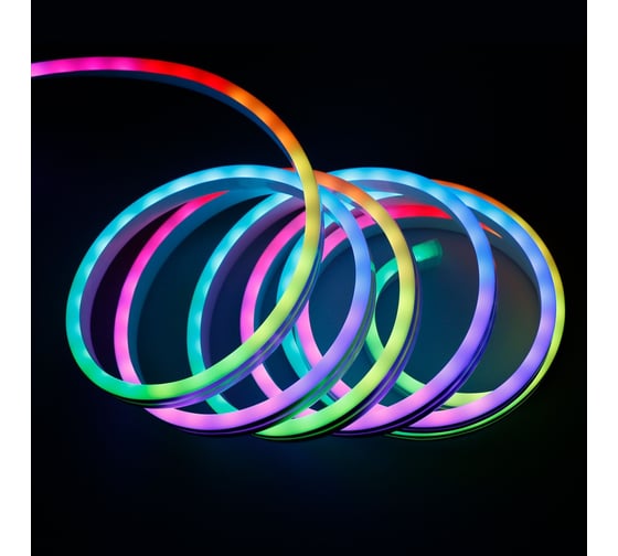 Набор гибкого неона Elektrostandard SLS 02 RGB, односторонний, мульти, IP 65, 5 м a049856