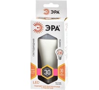 Светодиодная лампочка ЭРА STD LED A65-30W-827-E27 E27 / Е27 груша, 30 Вт, теплый белый свет Б0048015