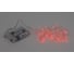 Гирлянда ЭРА ENIN 5NR LED Нить, 5 м, красный свет, АА, 100/2500 Б0047963 5