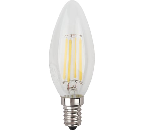 Филаментная лампа ЭРА F-LED B35-11w-840-E14 свеча, 11 Вт, нейтральная, E14, 10/100/5000 Б0046987