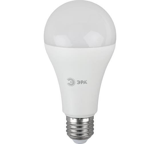 Светодиодная лампа ЭРА LED A65-25W-840-E27 R, груша, 25 Вт, нейтральная, E27, 10/100/1200 Б0048010 - выгодная цена, отзывы, характеристики, фото - купить в Москве и РФ