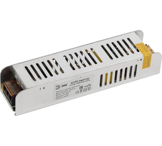 Источник питания ЭРА LP-LED-100W-IP20-24V-M, 50/1200 Б0044746 1