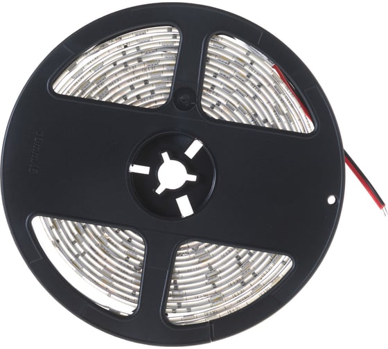 Светодиодная лента IN HOME LS 50WW-30/65 30LED, 7.2Вт/м, 12В, IP65, теплый белый, 3000K 4690612022635