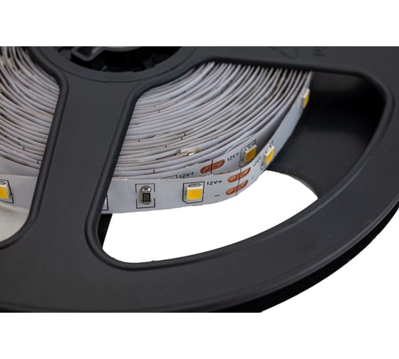 Светодиодная лента IN HOME LS 28WW-60/33 60LED, 4.8Вт/м, 12В, IP33, теплый белый, 3000K 4690612023137