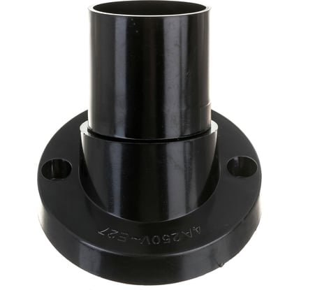 Настенный патрон IN HOME Е27 Ф П-02 Е27, карболитовый 4690612032252