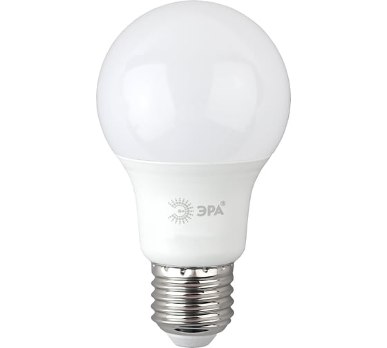 Светодиодная лампа ЭРА LED A60-8W-865-E27 R, груша, 8 Вт, холодная, E27, 10/100/3000 Б0048502