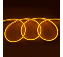 Светодиодная лента Неон General Lighting Systems GLS-2835-120-9.6-12-NL-IP67-O цвет свечения оранжевый 120диод/м 9,6Вт/м 12В IP67 катушка 50м 510510