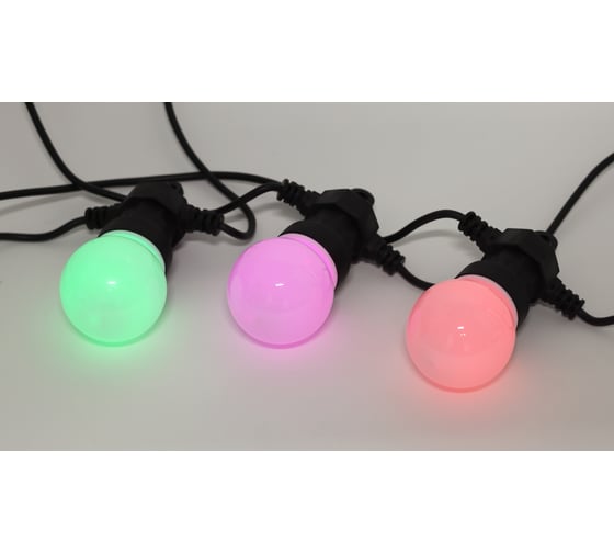 Гирлянда ЭРА ERABL-MK3 Белт-лайт, набор 3 м, 10 RGB LED Б0047957