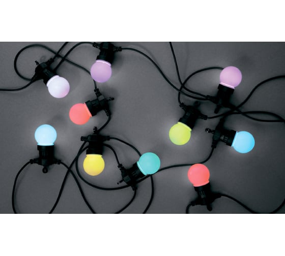 Гирлянда ЭРА ERABL-MK3 Белт-лайт, набор 3 м, 10 RGB LED Б0047957