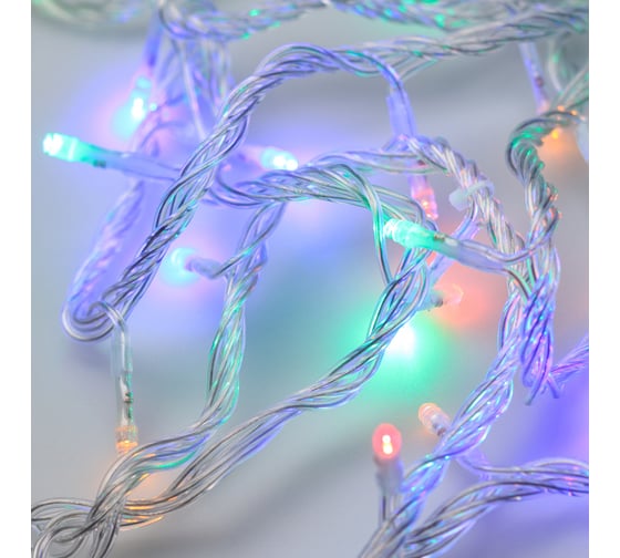 Светодиодная гирлянда Ardecoled ARD-STRING-HOME-5000-CLEAR-50LED-LIVE RGB 230V, 3.5W 025763