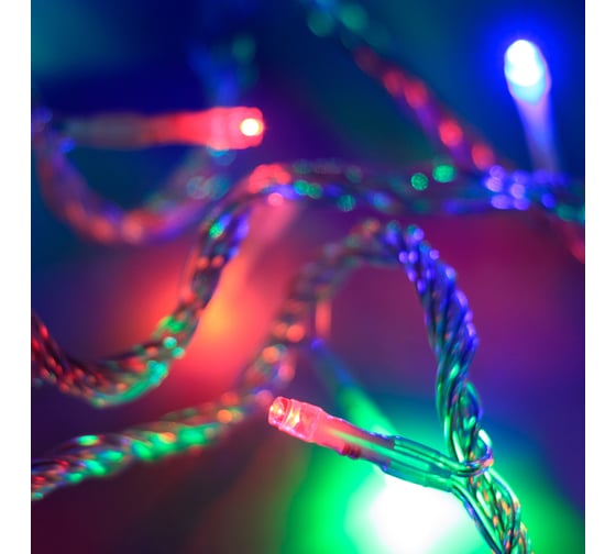 Светодиодная гирлянда Ardecoled ARD-STRING-HOME-5000-CLEAR-50LED-LIVE RGB 230V, 3.5W 025763