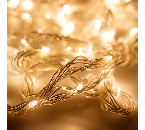 Светодиодная гирлянда Ardecoled ARD-STRING-HOME-10000-CLEAR-99LED-RUN WARM 230V, 10.5W 025917