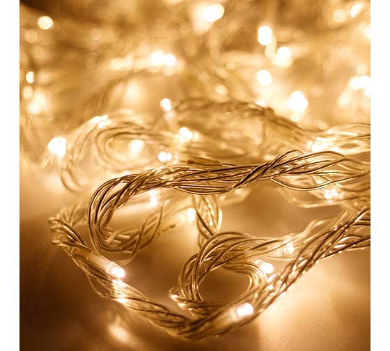 Светодиодная гирлянда Ardecoled ARD-STRING-HOME-10000-CLEAR-99LED-RUN WARM 230V, 10.5W 025917