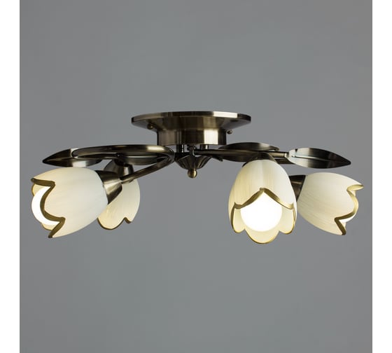 Потолочная люстра Arte Lamp PERCE A6061PL-4AB