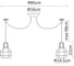 Подвесной светильник Arte Lamp INTERNO A9182SP-10WH 4