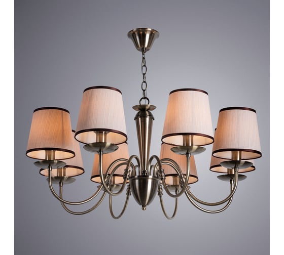 Подвесная люстра Arte Lamp FIONA A3227LM-8AB