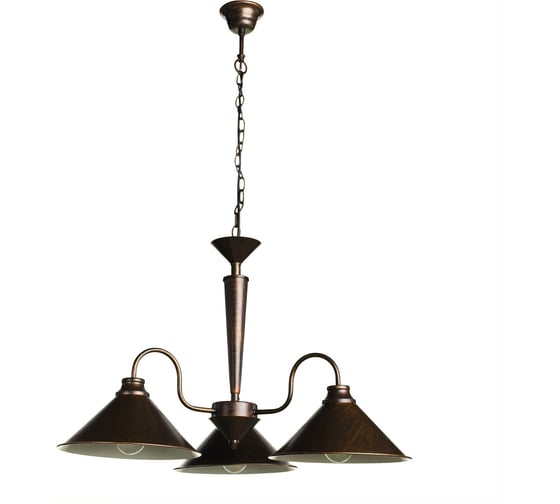 Подвесная люстра Arte Lamp BEVEL A9330LM-3BR 1