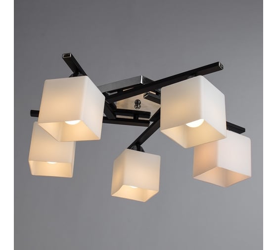 Потолочная люстра Arte Lamp VISUALE A8165PL-5BK