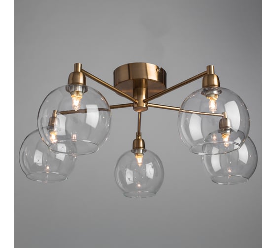 Потолочная люстра Arte Lamp ROSARIA A8564PL-5RB