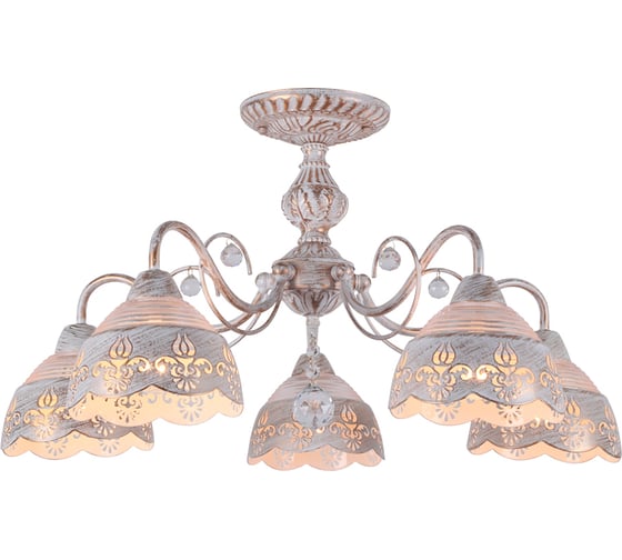 Потолочная люстра Arte Lamp SICILIA A9106PL-5WG 1