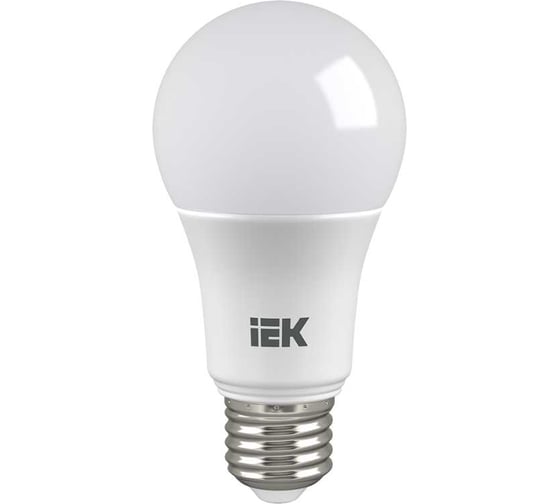 Лампа IEK LED, A60, 13вт, 230В, 3000К, E27 LLE-A60-13-230-30-E27
