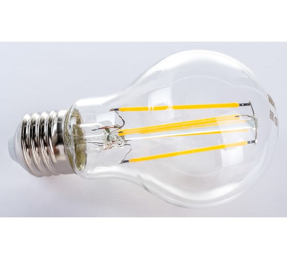 Лампа IEK серия 360, LED, A60, прозрачная, 9вт, 230В, 3000К, E27 LLF-A60-9-230-30-E27-CL
