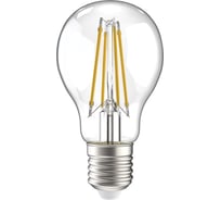 Лампа IEK серия 360, LED, A60, прозрачная, 9вт, 230В, 4000К, E27 LLF-A60-9-230-40-E27 -CL